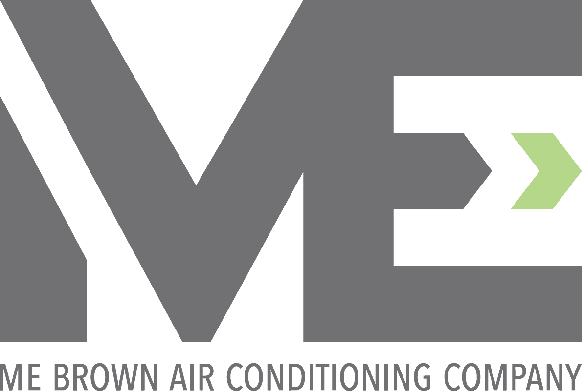 M E Brown Air Conditioning logo